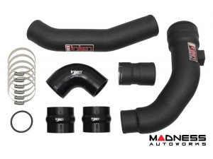 Ford Super Duty Performance Intercooler Piping - Wrinkle Black - 6.7L V8 - SES by Injen - Full Kit